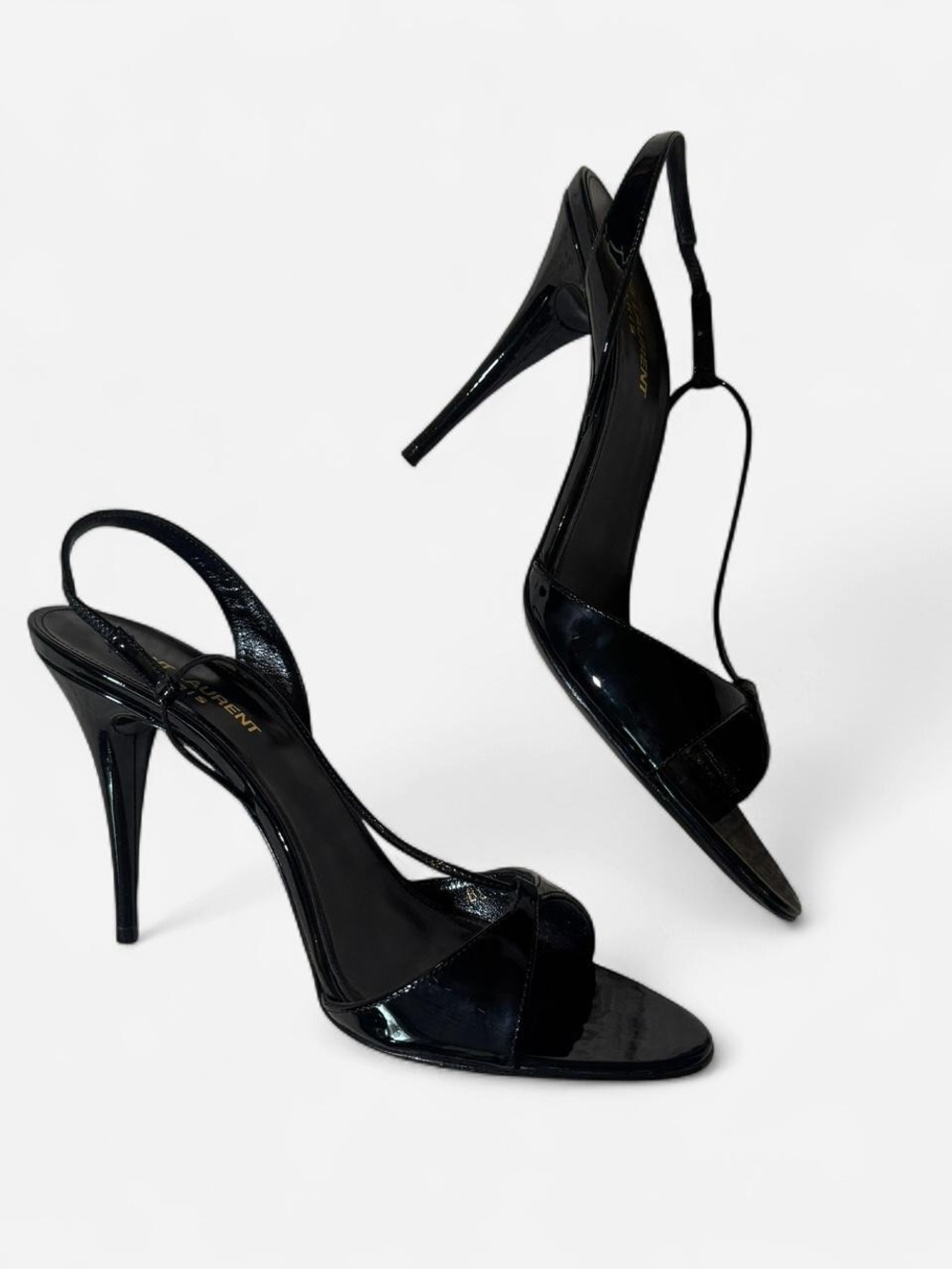 Saint Laurent Anouk Slingback 95mm Sandal Heels